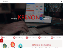 Tablet Screenshot of kreyonsystems.com